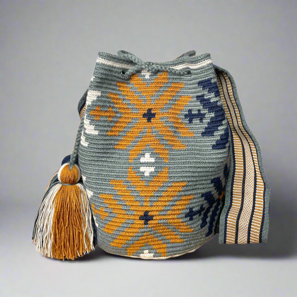 Artisan Crochet Crossbody Bag - Limited Winter Edition
