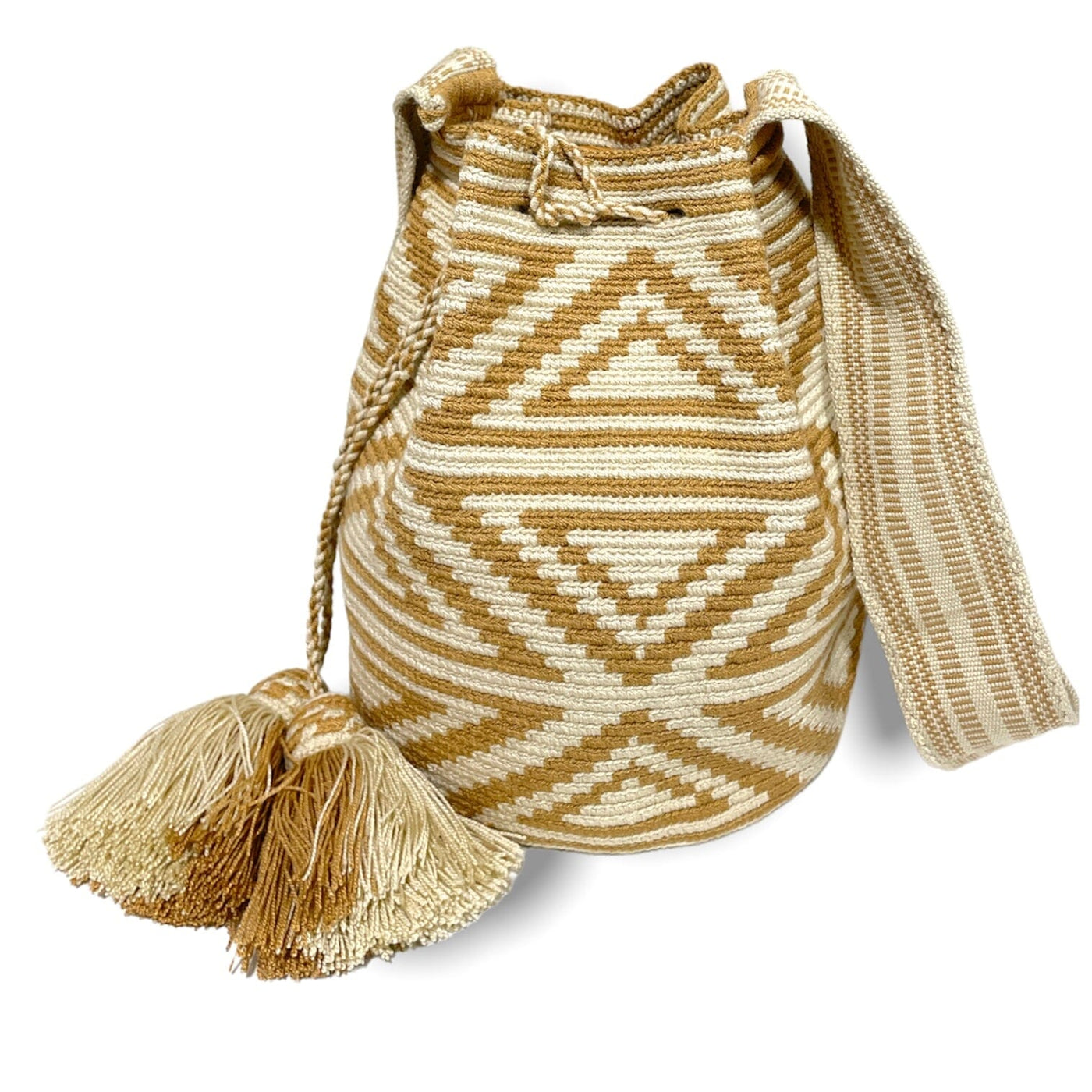 Cute Crossbody Crochet Bags-Bohemian Bags-Boho Bag-Bucket Bag-Hippie-Wayuu Colorful 4U