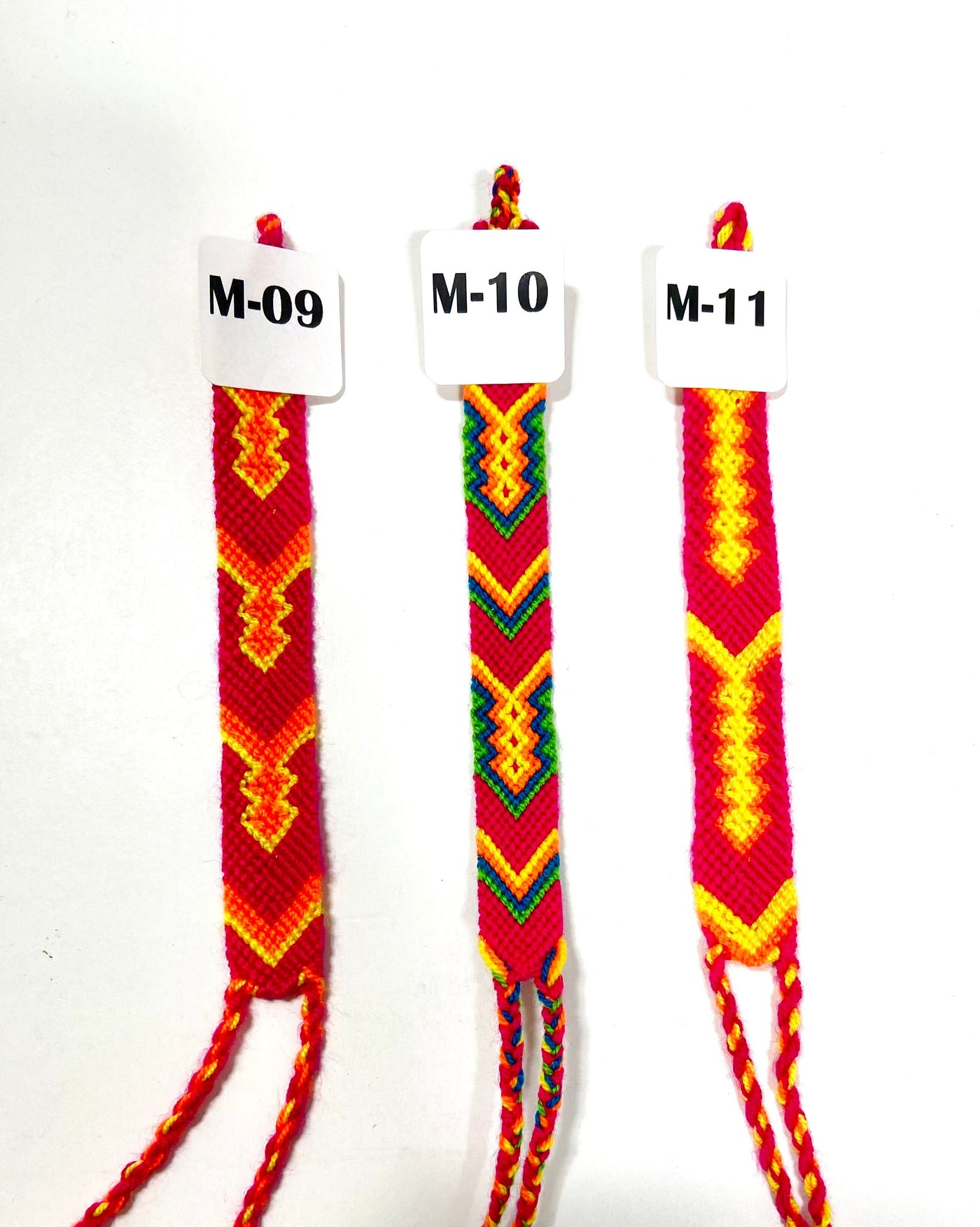 New Arrivals | Colorful Friendship Bracelets | Macrame (XS-L) Handwoven Bracelets M09 