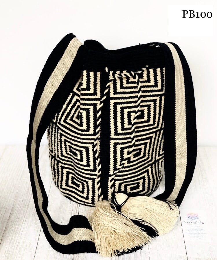 Black Perissa Beach Crochet Purse | Black Crossbody Bag | Fashion Bag 
