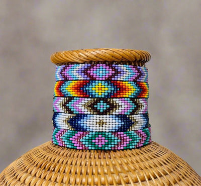 multicolor Beaded Woven Bracelets | Limited Edition - Colorful 4U - 