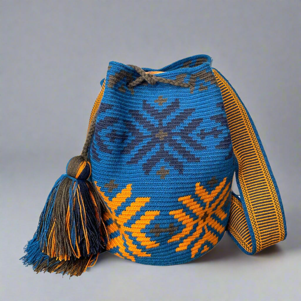Artisan Crochet Crossbody Bag - Limited Winter Edition