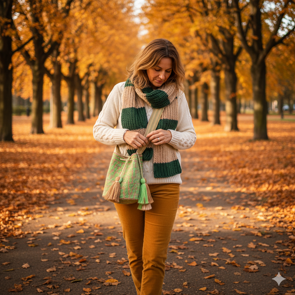 M Size Dazzling Bag | Handmade Boho Crossbody Bag