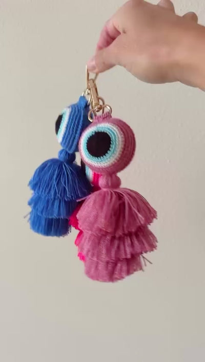 spring colors evil eye boho charms