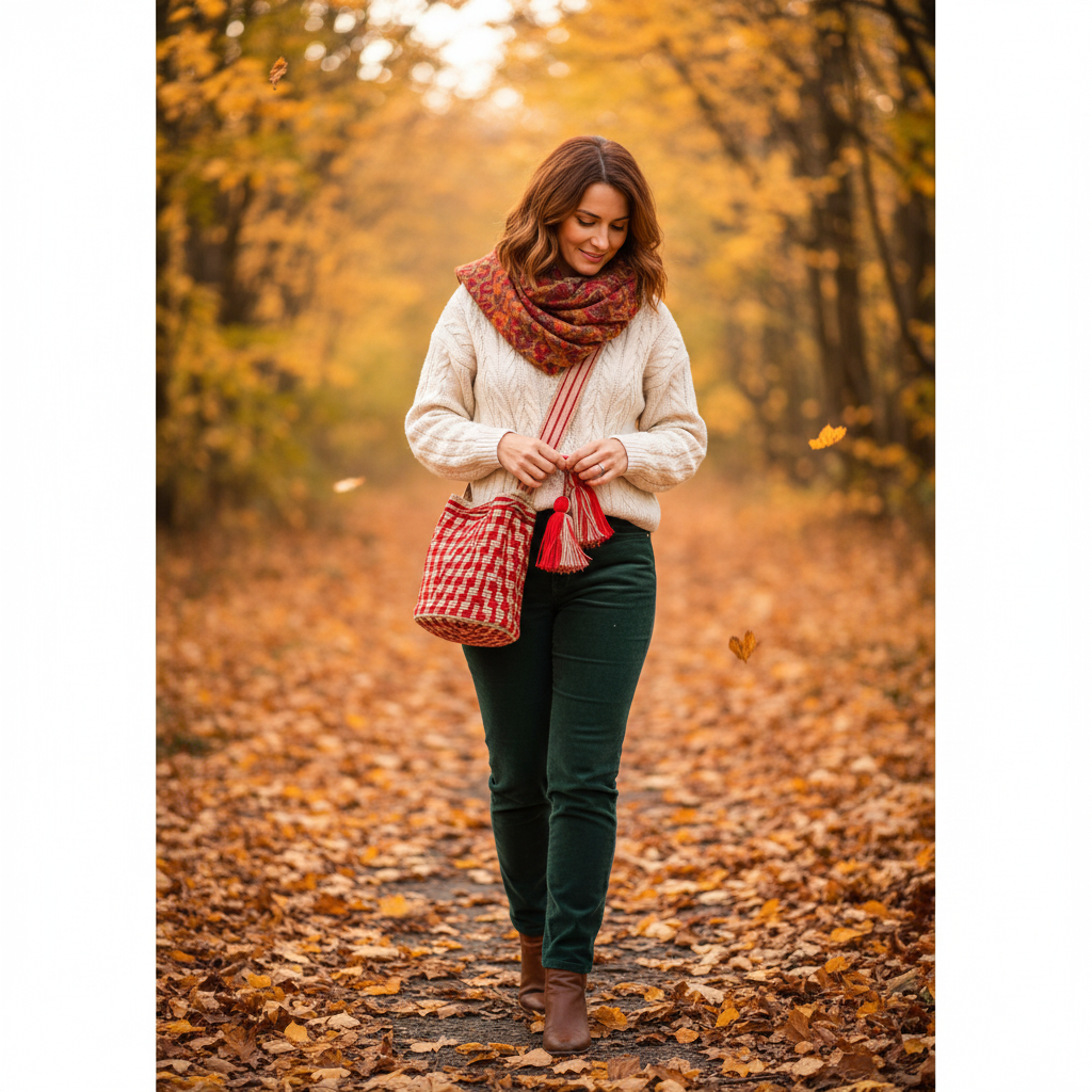 M Size Dazzling Bag | Handmade Boho Crossbody Bag