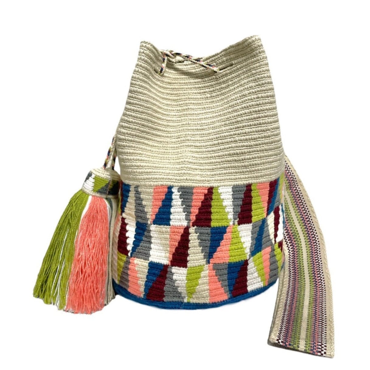 Spring Colors Crochet Bags | Crossbody Bohemian Handbags| Boho purse for women