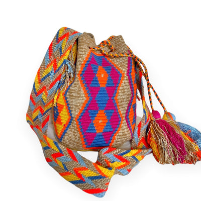 Navajo Crochet Pattern | Summer Crossbody Bags | Casual Boho Bags for Summer | Teenage Purses | Colorful 4U