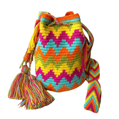 Shop Medium-Size Bohemian Crochet Bags Online | Colorful 4U