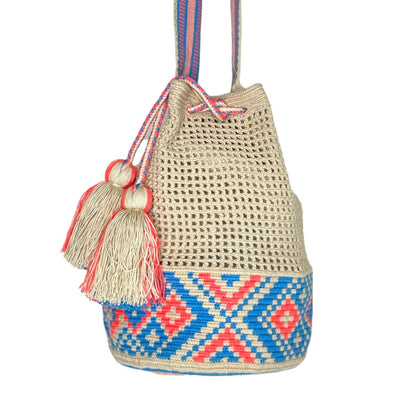 Best spring  Crochet Mesh Bags | Crossbody Boho Handbags | Bohemian purse | Colorful 4u