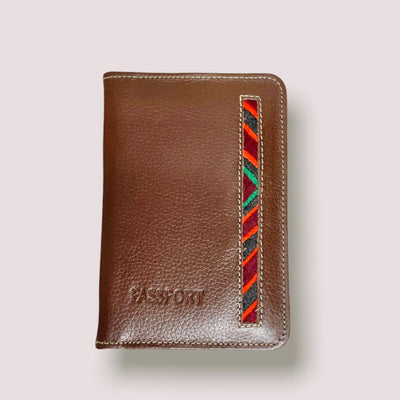 Brown Womens Leather Passport Wallet | Passport Holder Wallet | Colorful 4U