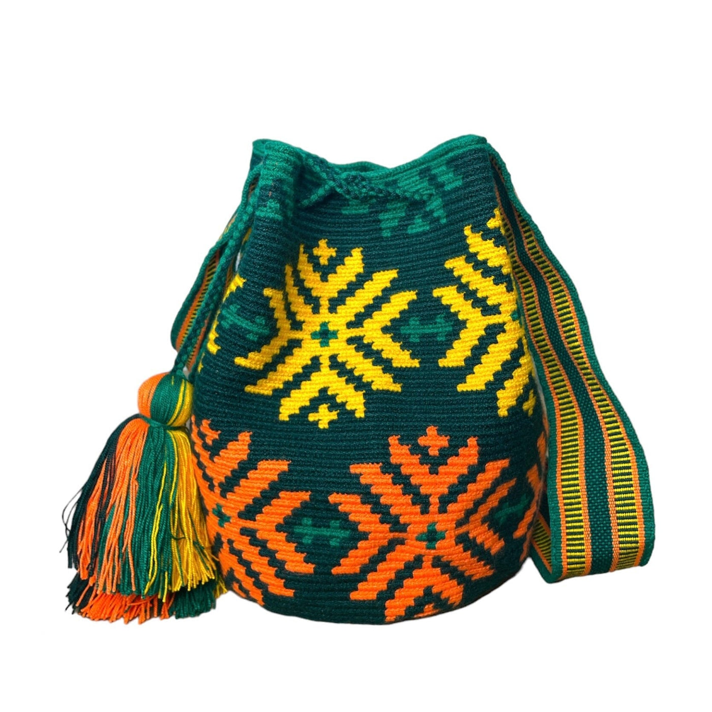 Green | Crossbody Crochet Bags for Winter | Special Edition 2023 Collection | Colorful4U