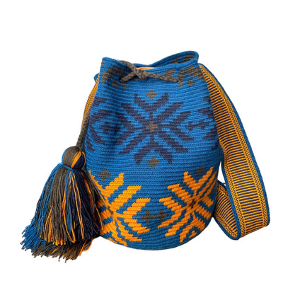 Blue Tones Crossbody Crochet Bags for Winter | Special Edition 2023 Collection | Colorful4U