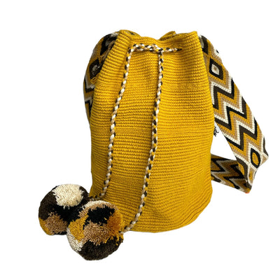 Desert Dreams Bohemian Handbags for Fall | Solid Earth Tones Crossbody Boho Bags | L Solid Color Crochet Bag - Crossbody/Shoulder Boho Bag 