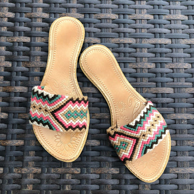 Cutest Summer Sandals for women | Earth Tones Woven Sandals | Colorful4U