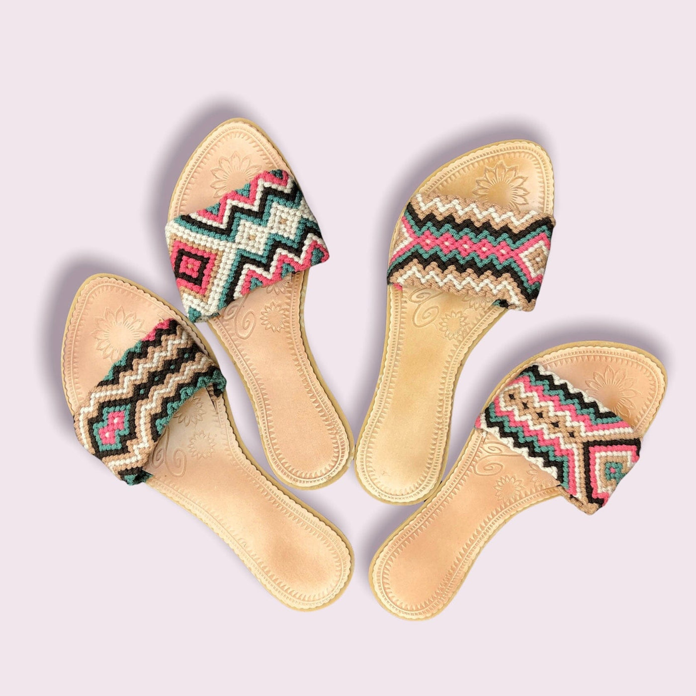 Cute Summer Sandals for women | Earth Tones Woven Sandals | Colorful4U