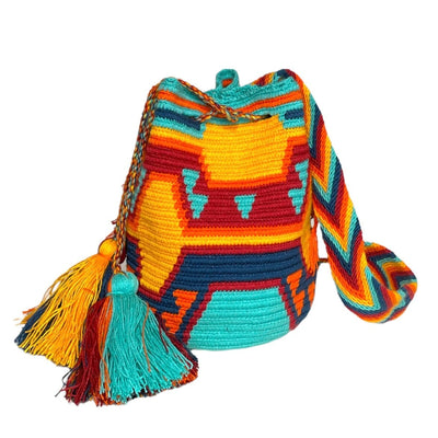 Burn Yellow Navajo Crossbody Bag for Fall | Medium Boho Handbag | Teen Purse for Fall