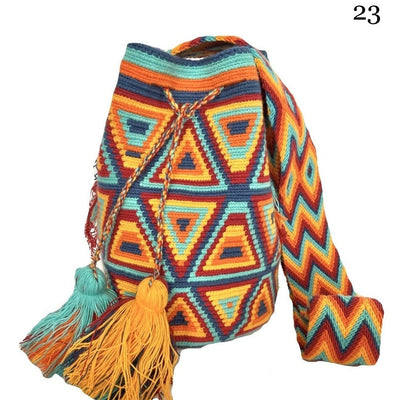 Colorful4u Crossbody Crochet Bag | Bohemian Bags for women | Spring Boho Bag |Wayuu 23