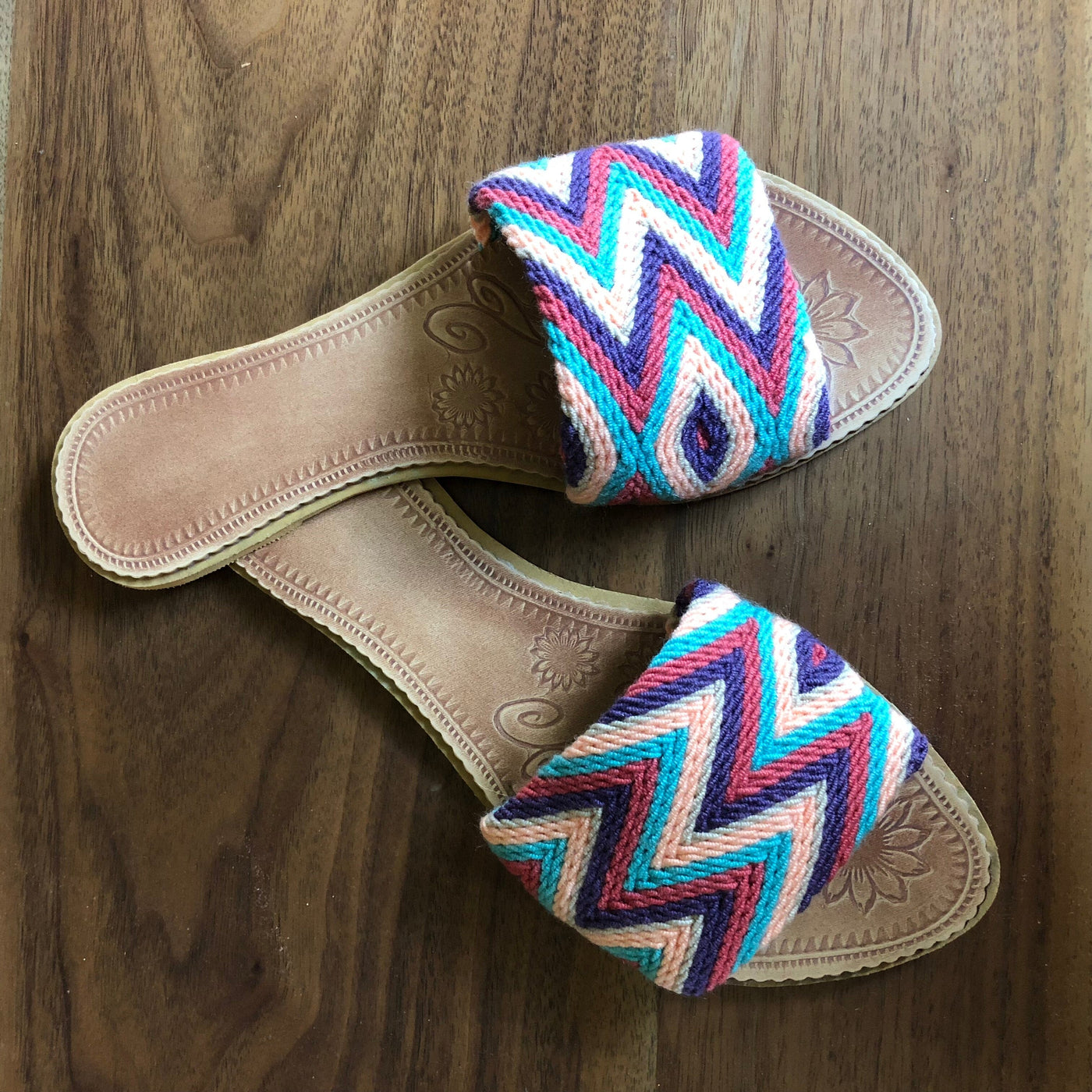 Colorful4U Cute Summer Sandals for women | Purple-Lavender Flat Sandals