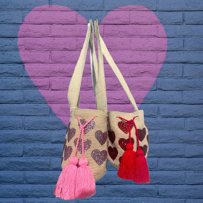  Valentines Rhinestones Handbags | Crochet Bohemian Bag | Boho Purse 