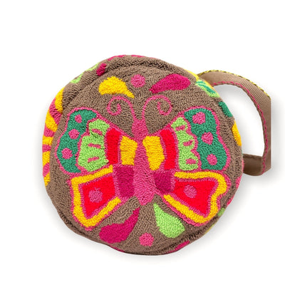 Butterfly embroidery on Mirabel Madrigal Bucket Bag | by Colorful 4U