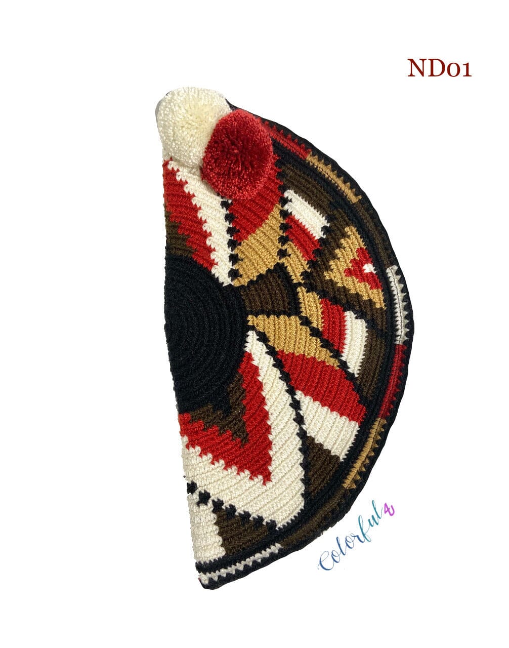 Moon Clutch Purses - Neutral Colors Boho Clutch Bag - Wayuu Crochet Envelope ND01 Navajo Dreams 