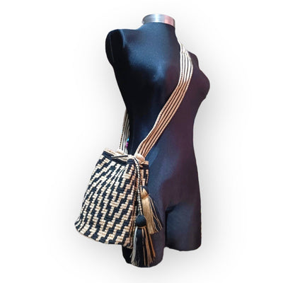 Denim Blue  Casual Crossbody Bag for women | Medium Spring Bohemian Purse - M by Colorful 4U