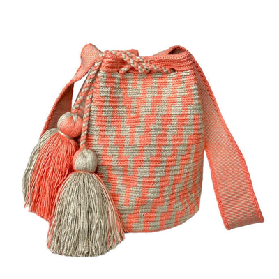 Pink Casual Crossbody Bag for women | Medium Spring Bohemian Purse | Colorful 4U