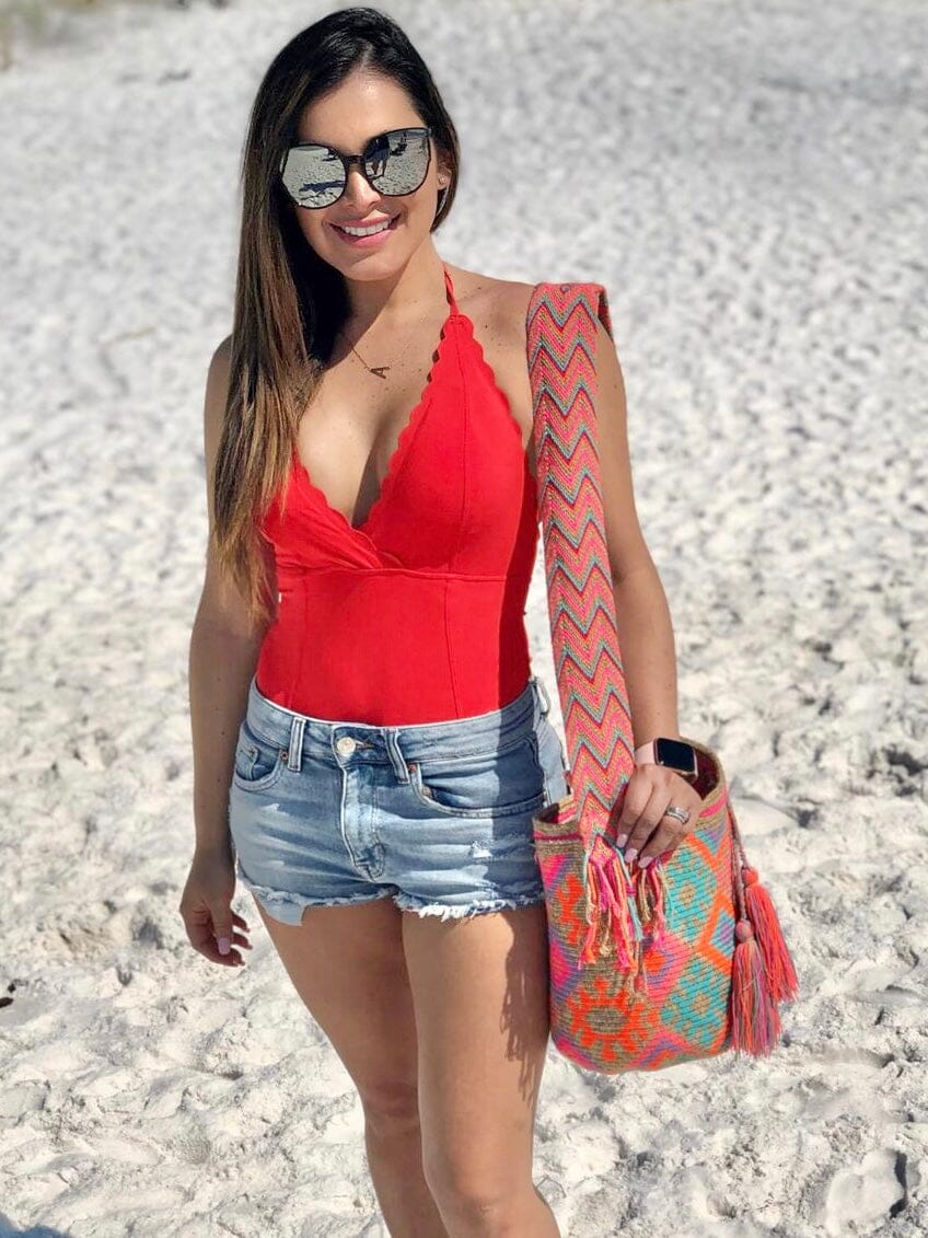 Best Boho Beach Bag for summer | Colorful 4U Crochet Bag