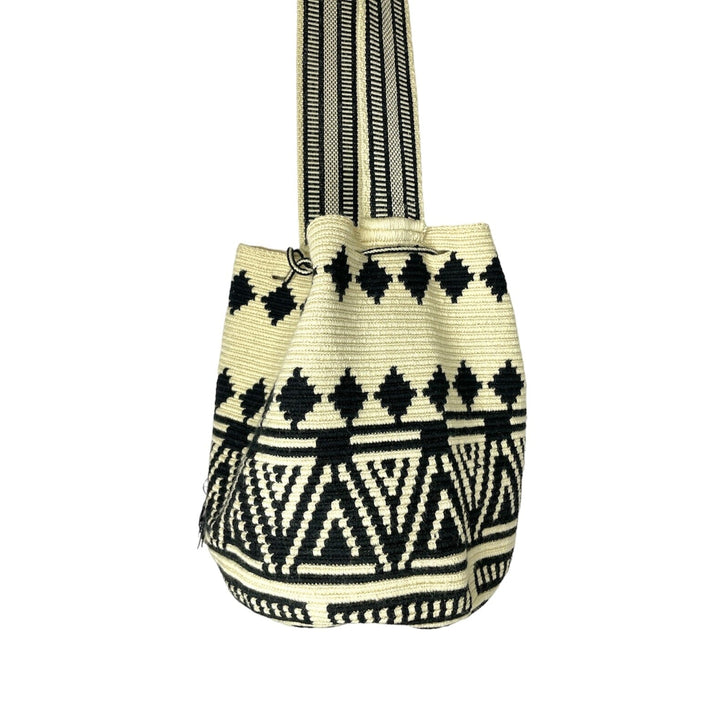 Black Crossbody Crochet Bag Summer Bohemian Bag Favorite Boho