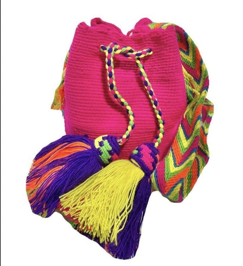 Fuschia Summer Crochet Bag | Small Crossbody Bag | Bag for Girls