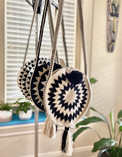 Trending Summer Bag | Boho Handbags | Rounded Hand-Crocheted Bags