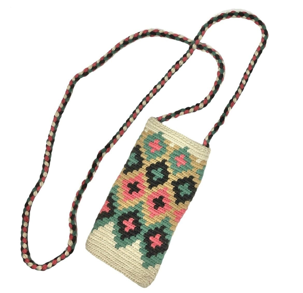 Camel Phone Purse | Hand-crocheted Phone Bags -Crossbody Phone Bag | Crochet