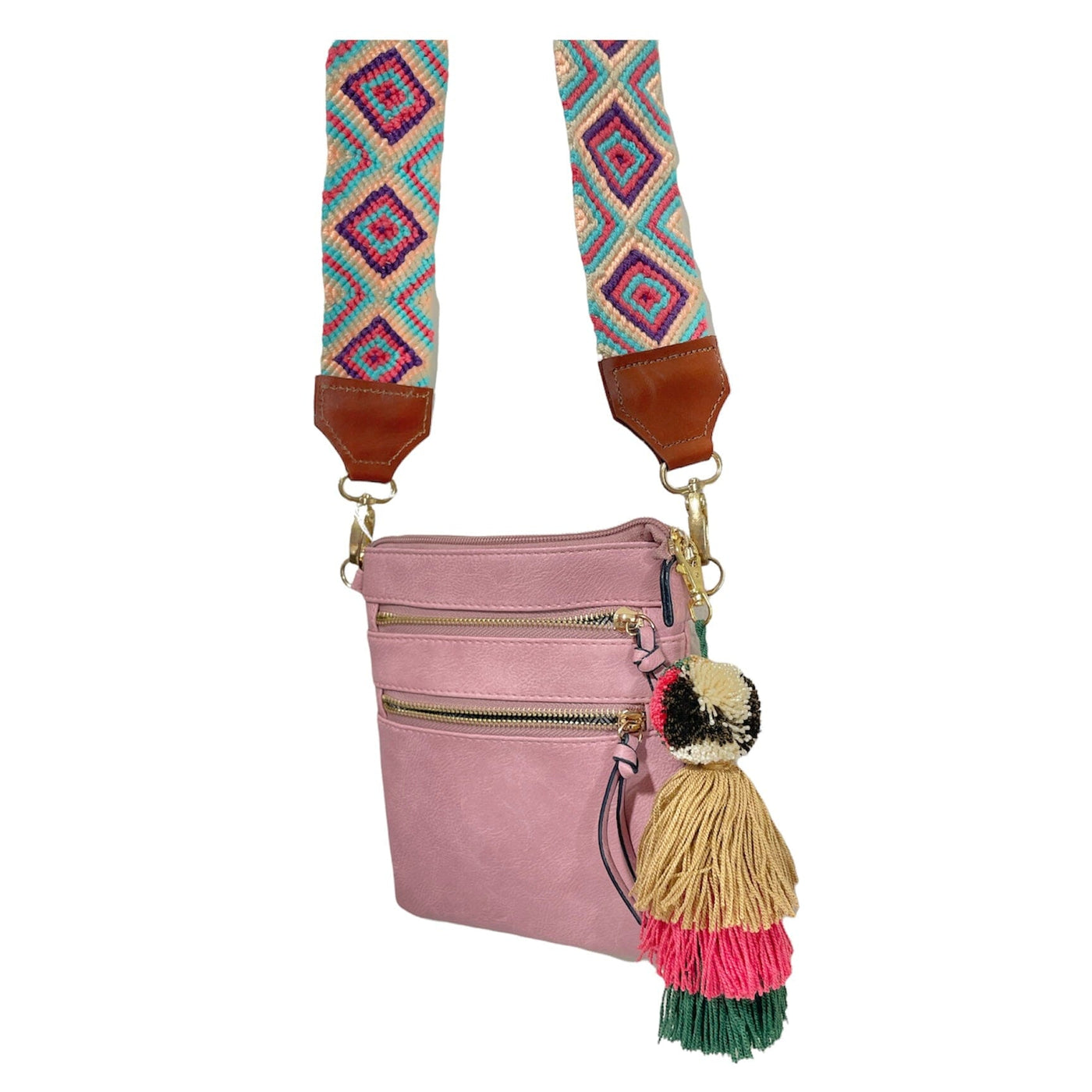 Cute Tassel Bag Charm | Boho Pompom Charms | Purse Charm for summer | Colorful 4U