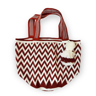 Premium Neutral Maxi Tote Bags | Large Crochet Tote (Soft) BEACH BAG - CROCHET TOTE BAG 