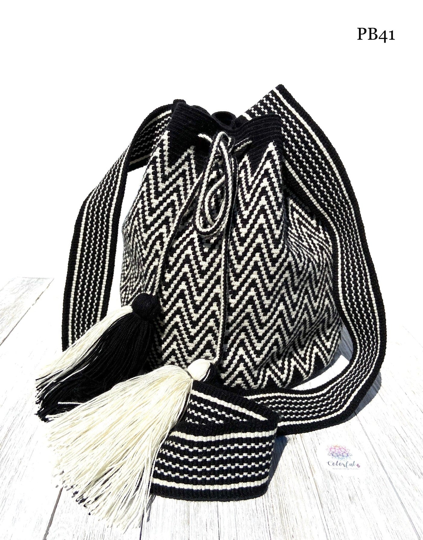 Black Premium Crochet Bag | Single Thread Hand-Crocheted Bag | Fashion Bag