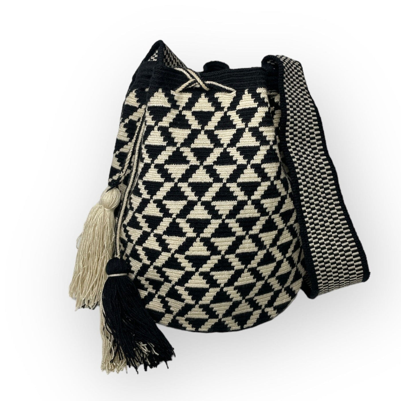 Triangle Cute Premium Crochet Bag | Single Thread Hand-Crocheted Bag | Fashion Bag | Colorful 4U