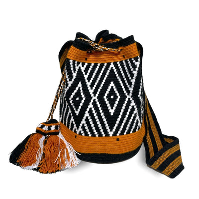 Black Crossbody Crochet Bags for Fall | Pumpkin Spice Fall 2022 Collection | Colorful 4U