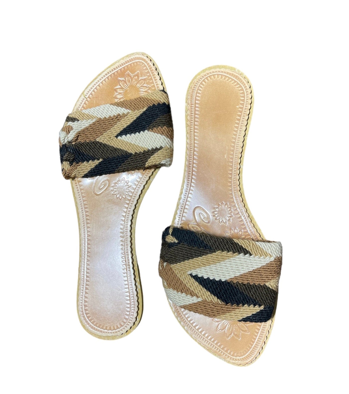 Shades of Brown Woven Sandals - Summer Flats Summer Sandals 