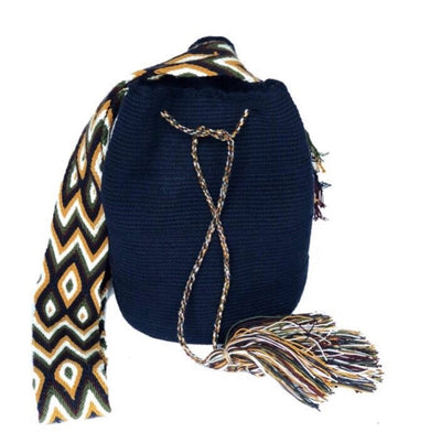 Solid Crochet Bags - Bohemian Style Solid Color Crochet Bag - Crossbody/Shoulder Boho Bag 