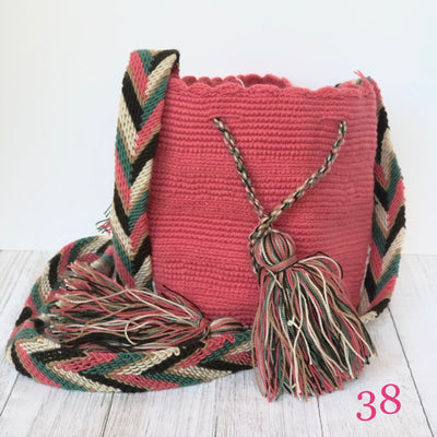 Rose Mini Crochet Bags-Small Wayuu Bags-Girls Summer Crossbody Bags