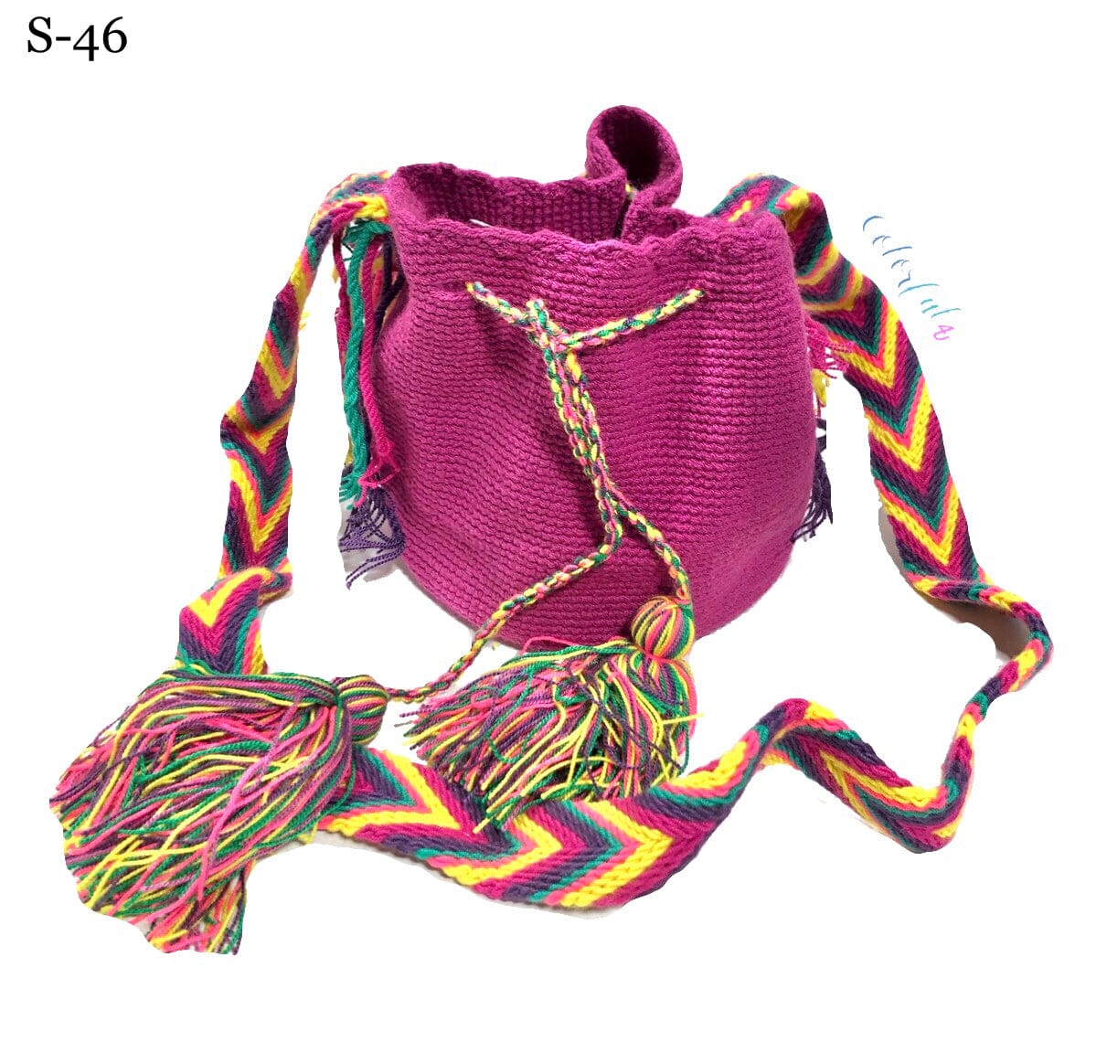 Mini Voilet Purple Crochet Bag for Girls | Small Crossbody Bag