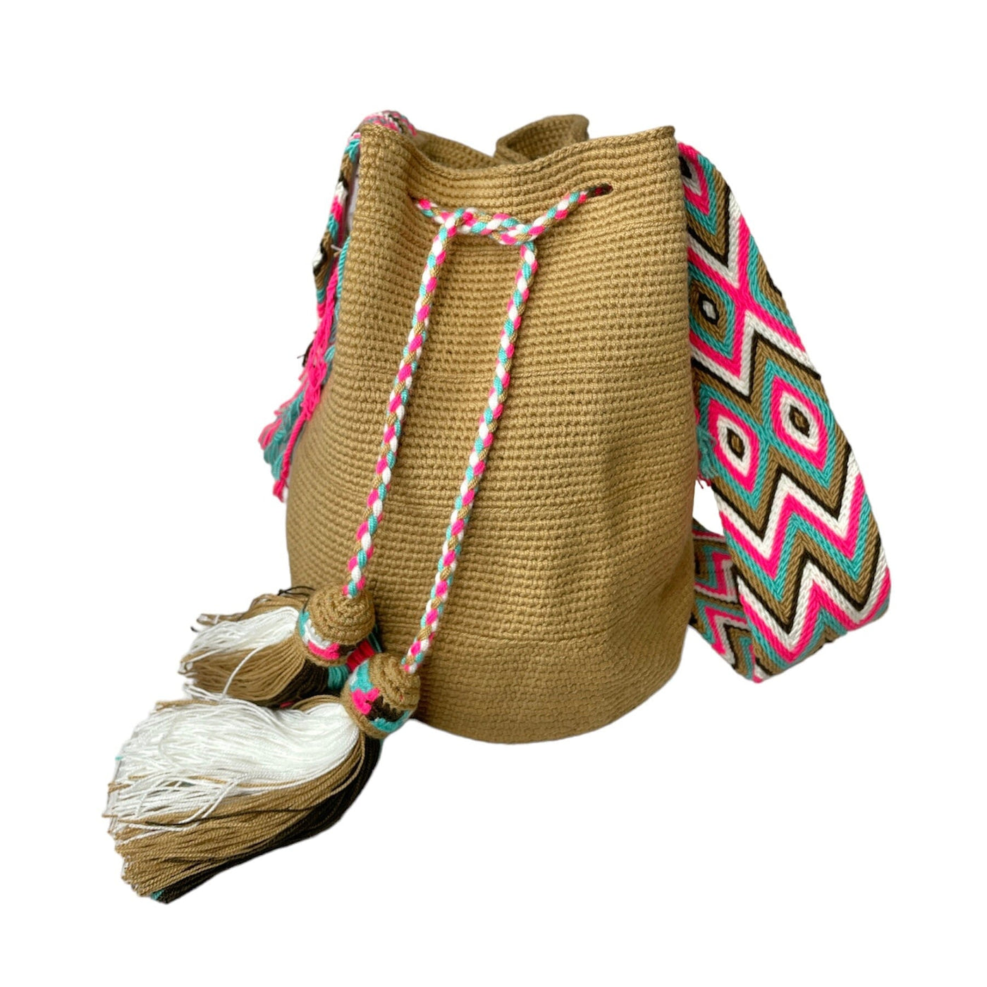 Cotton Candy Skies | Shop Colorful Beach Bags | Bohemian Crossbody Bag for Summer | Colorful 4U
