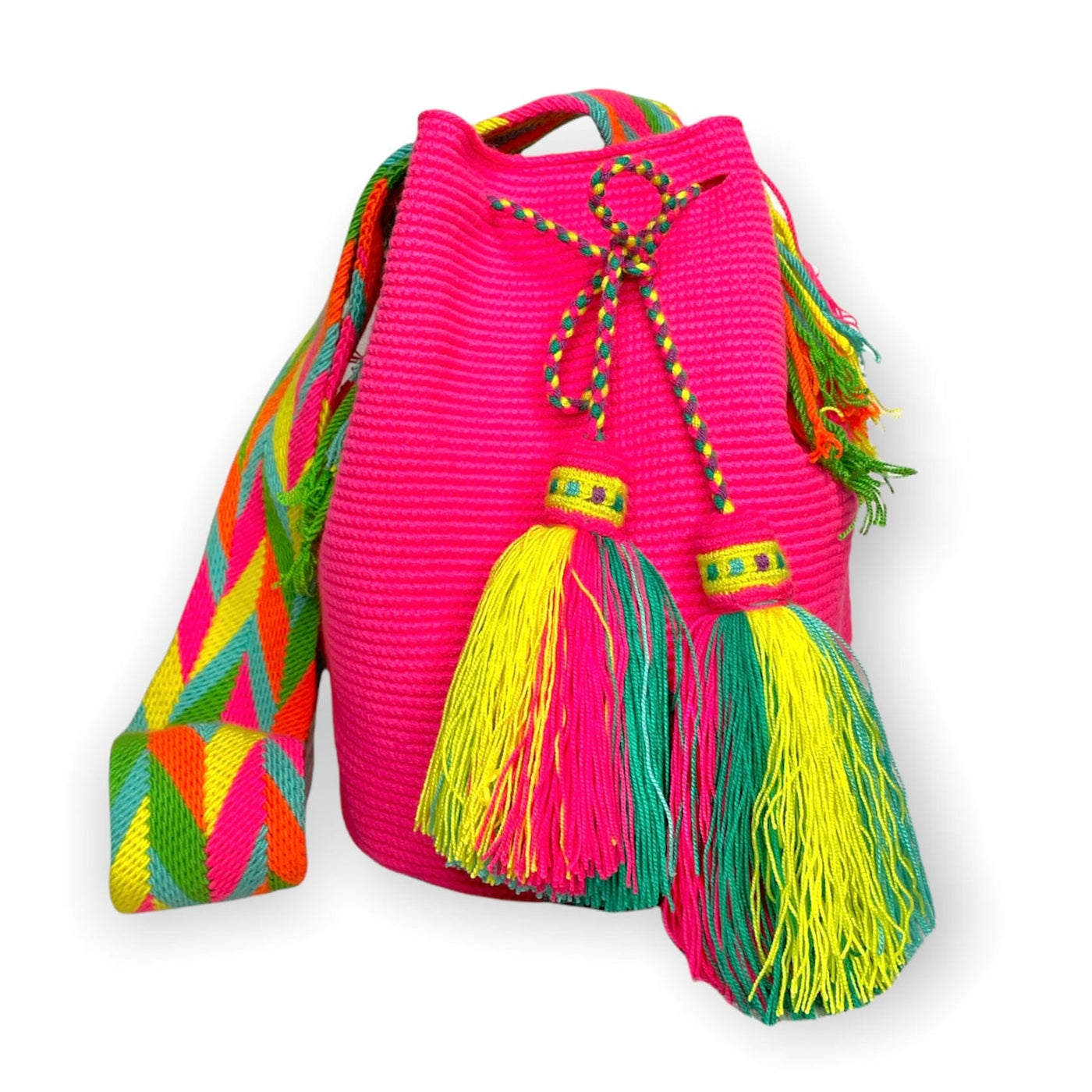 Pink Summer Bag | Bohemian Handbag for women | Colorful 4U