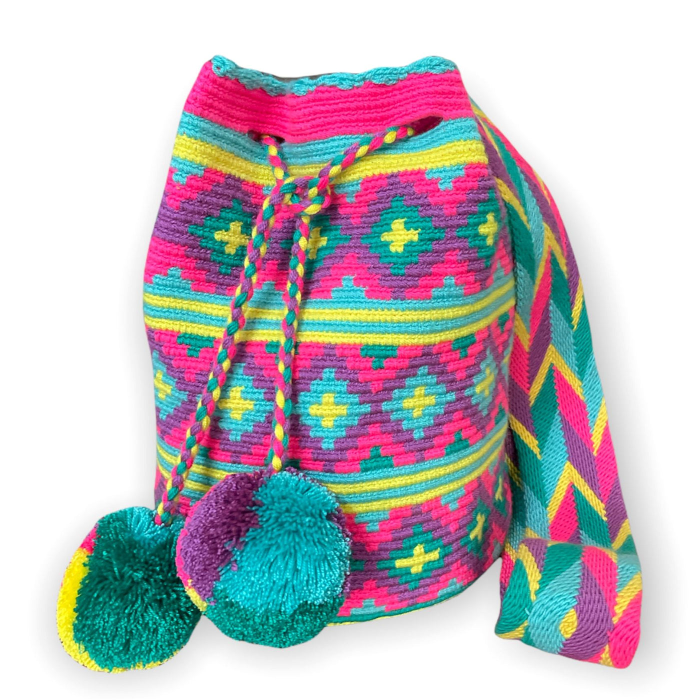 Summer Boho Beach Bag | Crochet Tote Bag by Colorful4u 