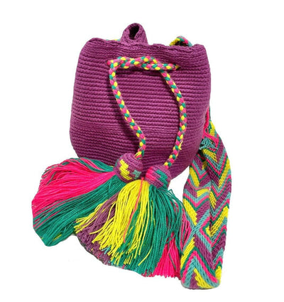 Purple Summer Crochet Bag | Small Crossbody Bag | Bag for Girls