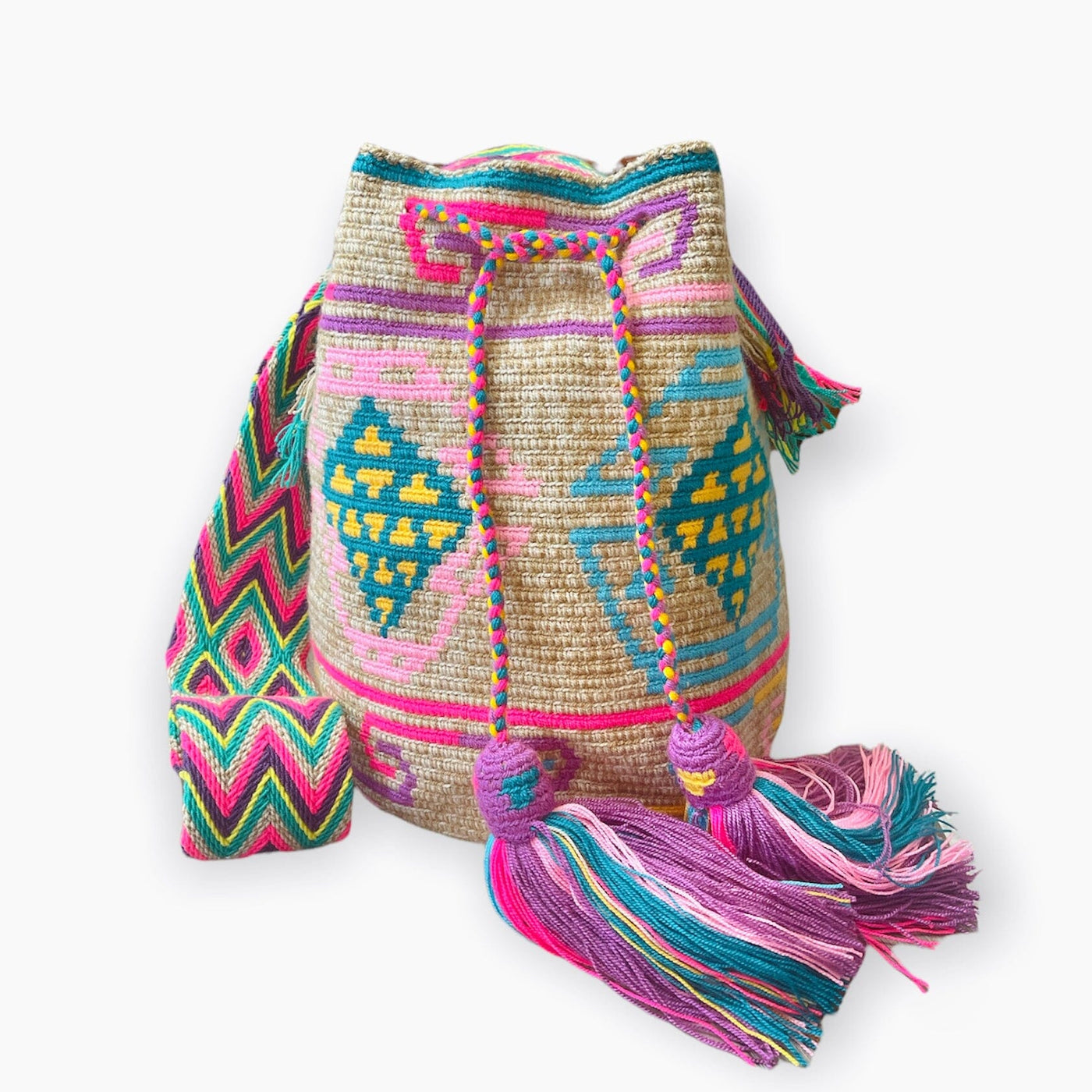 Best Beach Boho Bag | Crossbody Bucket Bag for summer | Colorful 4U