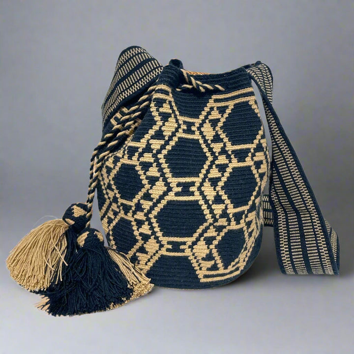 Taos Navajo Bags | Bohemian Crossbody Bag | Neutral Boho  Handwoven Ethnic Print Boho Shoulder Bag NWT boho chic Navajo pattern bag main image 0