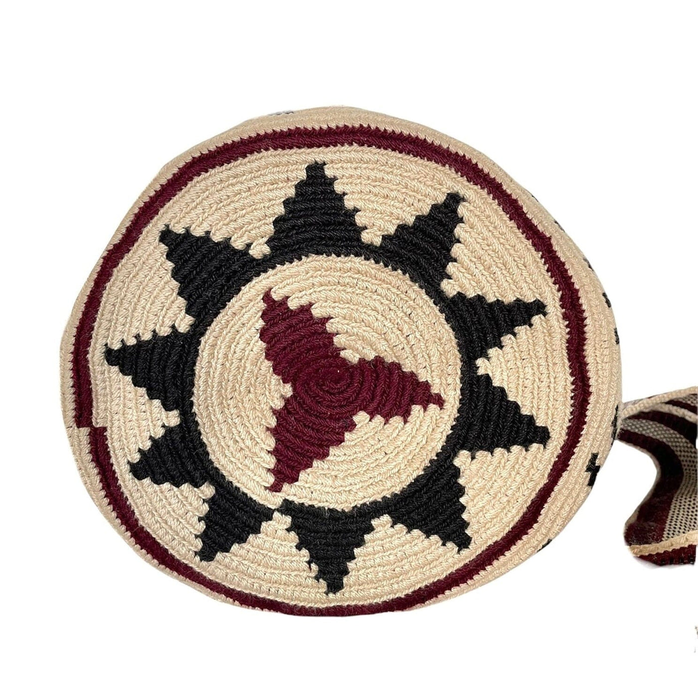 Tribal Edition Bags | Medium Crochet Bags Medium-Crossbody Crochet Boho Bag - Traditional Wayuu Design 